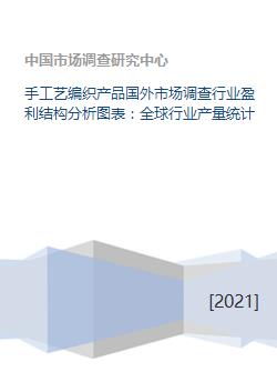 手工艺编织产品国外市场调查行业盈利结构分析图表 全球行业产量统计